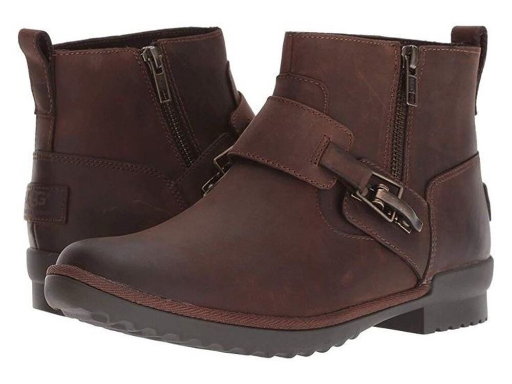 UGG CHEYNE WATERPROOF Winter BOOTS LEATHER COCONUT SHELL Brown 7